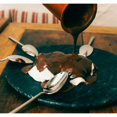 Colher de Sobremesa Mykonos em Aço Inox com 18,9 cm. Mykonos