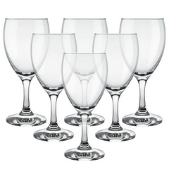 Taças Agua Windsor Em Vidro 300ml Nadir