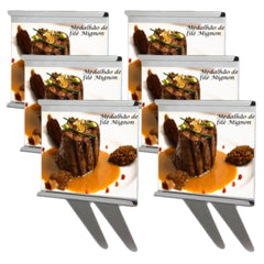 Identificador de Alimentos em Aço Inox com 8 cm. Alissan