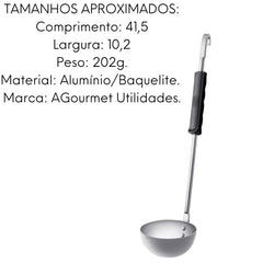 Concha Aluminio C/ Cabo Baquelite N10 Hotel ABC