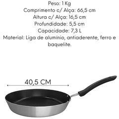 Frigideira Profissional Antiaderente N°40 ABC