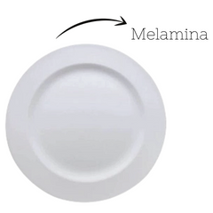 Prato Raso Redondo P/ Bolo Melamina 35cm Bestfer