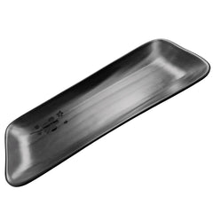 Travessa Retangular Kanpai 27,5cm Melamina Black Bestfer