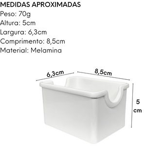 Porta Sachê Melamina Restaurante Bestfer