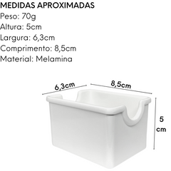 Porta Sachê Melamina Restaurante Bestfer