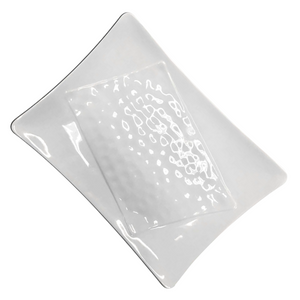 Travessa Curvada com Design 37cm Melamina Bestfer