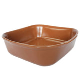 Travessa Refrataria Quadrada Cerâmica G 3,3 L Bela Porcelana