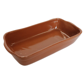 Travessa Barro Servir - Assar Bela Porcelana