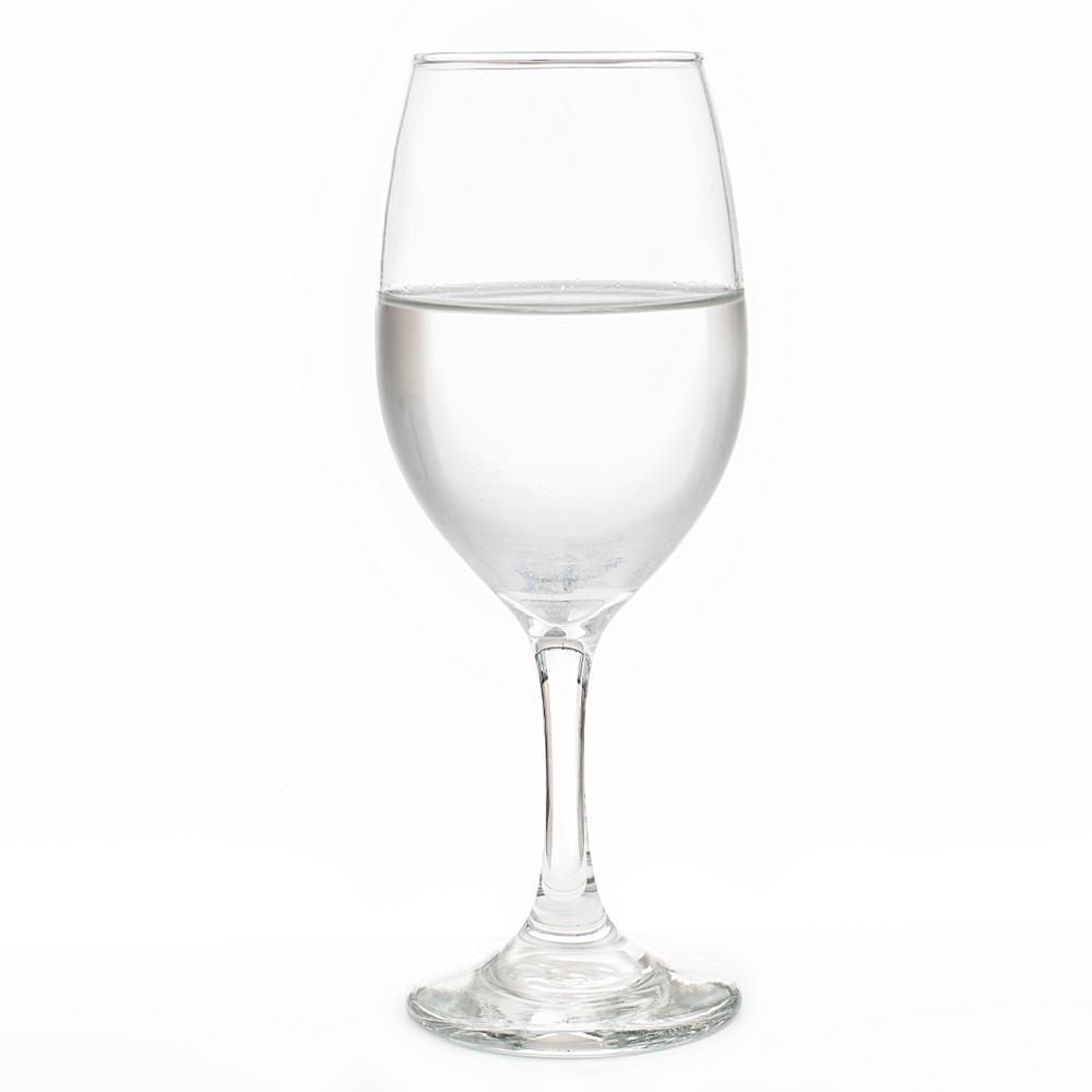 Taça De Agua Rioja 386ml Em Vidro Elegante Class Home