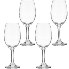Taça De Agua Rioja 386ml Em Vidro Elegante Class Home