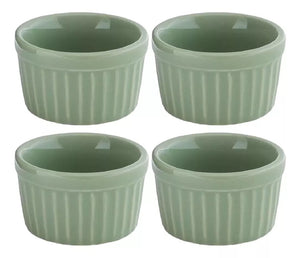 Ramekim 150ml Porcelana Verde BelaVista