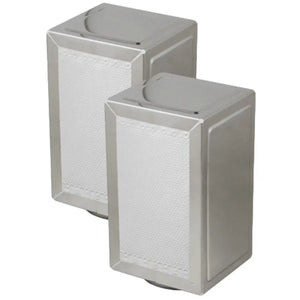 Porta Guardanapo TV em Aço Inox com 16 cm. Alissan