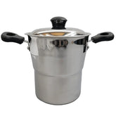 Cuscuzeira Hercules Inox Panela Cuscuz 1L Hercules