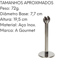 Clip Prendedor Identificador Inox Alissan