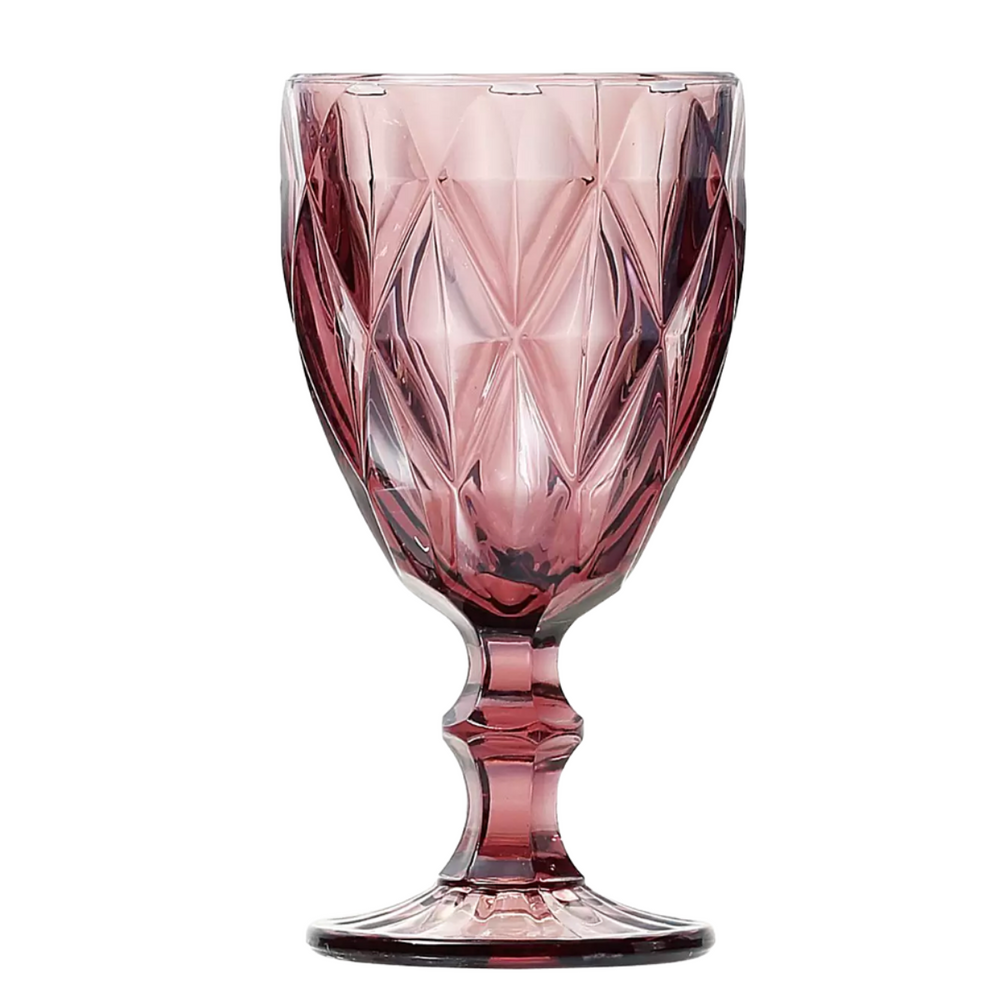 Taças De Agua Diamond Lilás 260ml Class Home