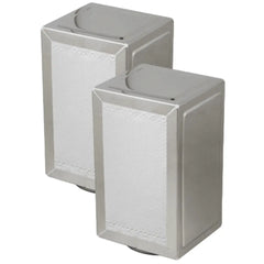 Porta Guardanapo TV em Aço Inox com 16 cm. Alissan