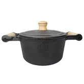 Caçarola N°20 Ferro Fundido Alça Madeira 2,6L Santana