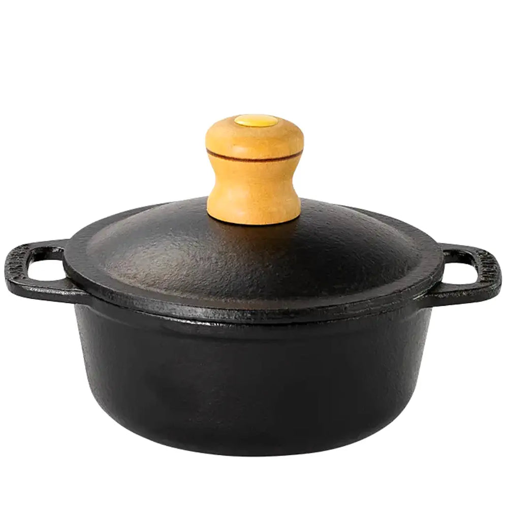 Cumbuca Ferro Fundido Santana C/ Tampa Panelinha 435ml Santana