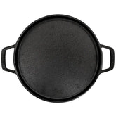 Forma Pizza Ferro Fundido C/ Alça 25cm Servir Porção Santana Santana