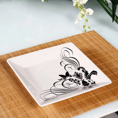 Prato Raso 27cm Quartier Tattoo Porcelana Buffet Mesa Oxford