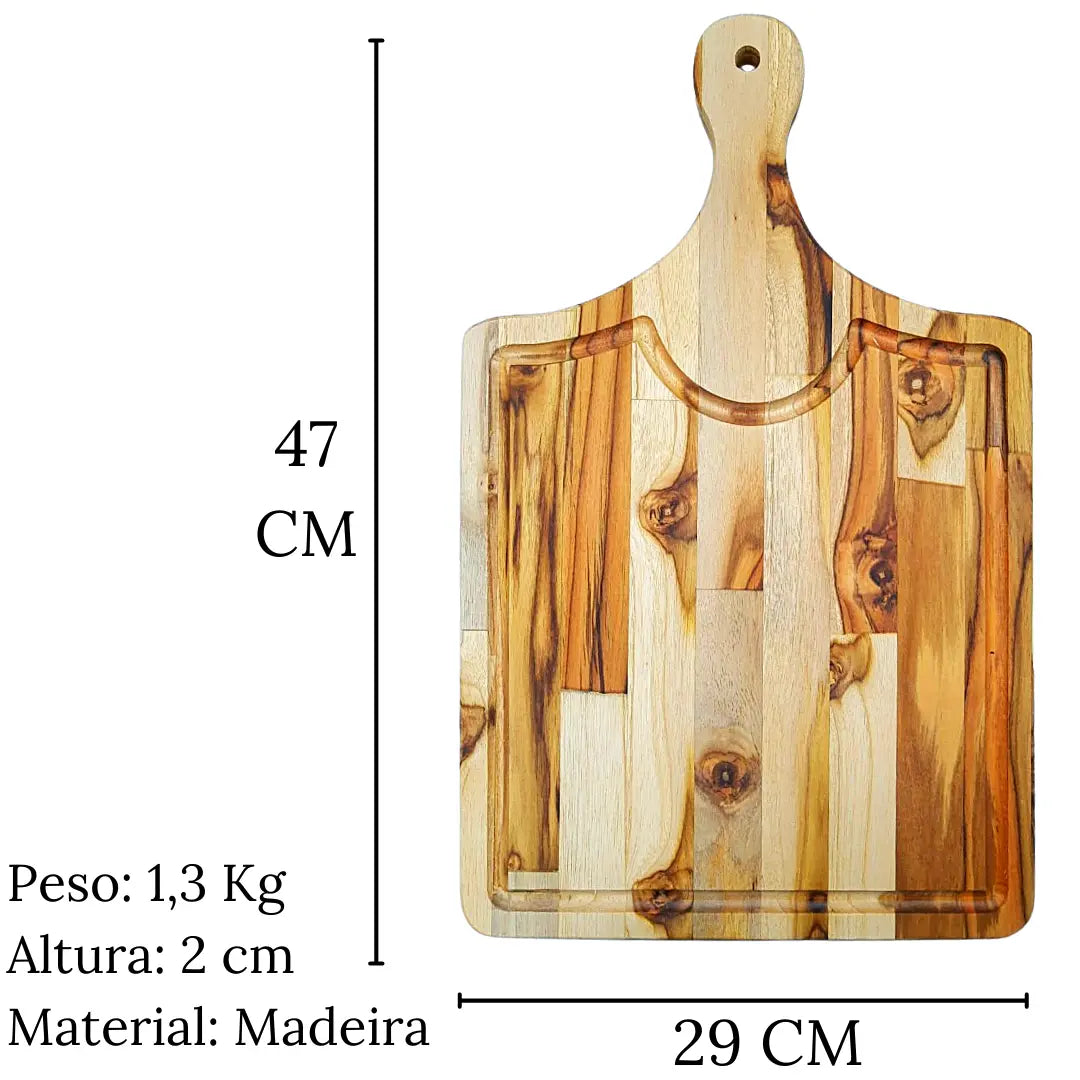 Tabua Madeira Teca Comum A Gourmet