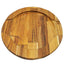 Tabua Suporte P/ Chapa 27cm Redonda Madeira Teca A Gourmet