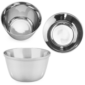 Ramequim Mini Tigela Em Inox 150ml Resistente Gourmet Mix