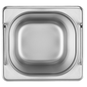 Cuba GN 1/6 150mm com Alça em Aço Inox 201 Gourmet Mix