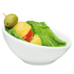 Finger Food Tigela Redonda Curvada Melamina Gourmet Mix