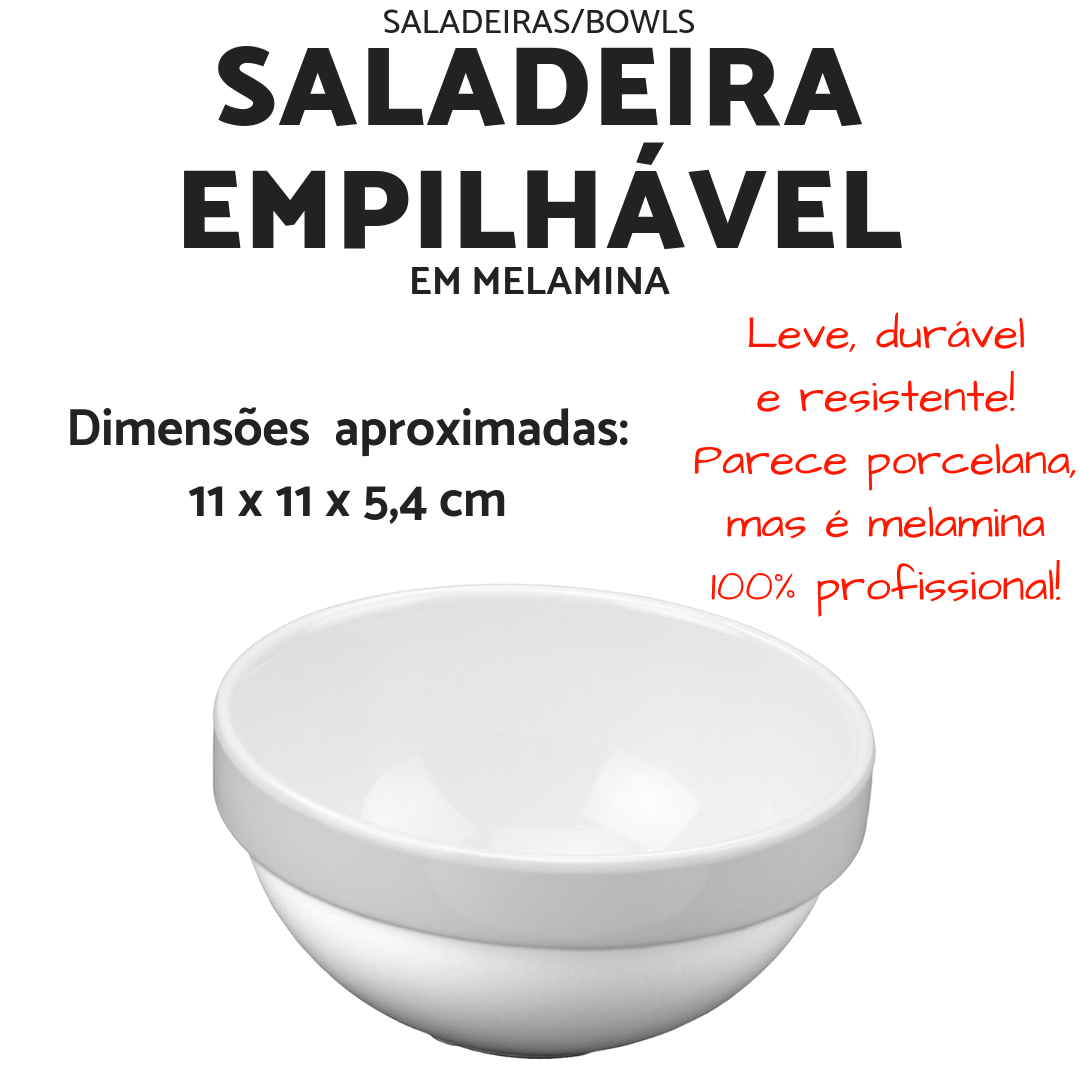 Tigela Melamina 250 ML Gourmet Mix
