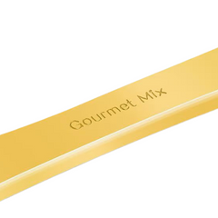 Faca Mesa Elite Cor Ouro 23cm Aço Inox Pesado Gourmet Mix