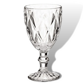 Taça Diamante Agua 340 ML de Vidro Original