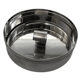 Modelador Redondo Aço Inox P/ Carne Hamburguer 14x4cm Alissan