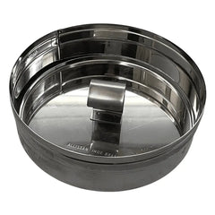 Modelador Redondo Aço Inox P/ Carne Hamburguer 14x4cm Alissan