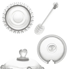 Meleira Coração Lyor C/ Pegador Abelha Lyor