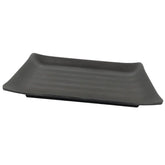 Travessa Retangular Melanina 25 Cm Preto Tóquio Lyor