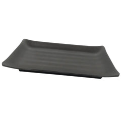 Travessa Retangular Melanina 25 Cm Preto Tóquio Lyor
