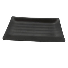 Travessa Retangular Melanina 25 Cm Preto Tóquio Lyor