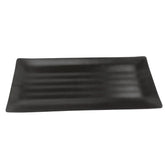 Travessa Melanina Retangular Toquio Preta Sushi Lyor