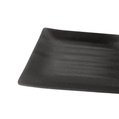 Travessa Melanina Retangular Toquio Preta Sushi Lyor