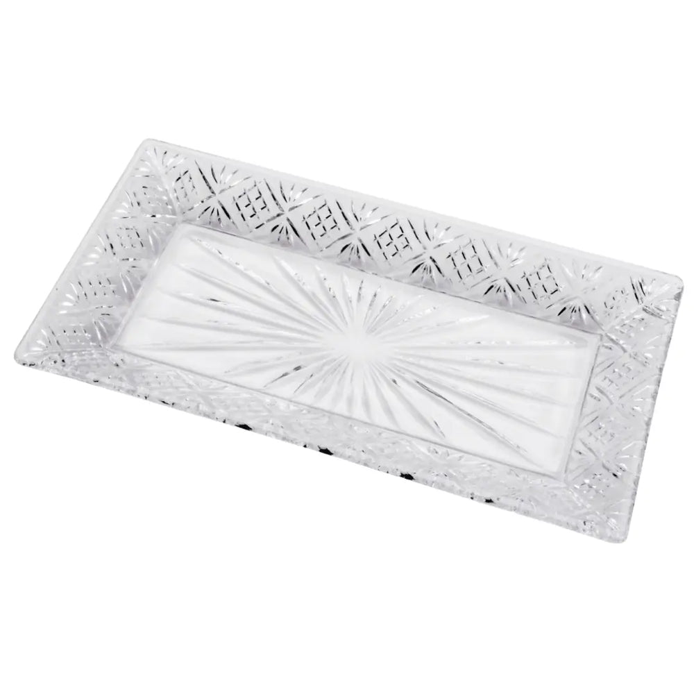 Prato Retangular Em Vidro Dublin Lyor Lyor