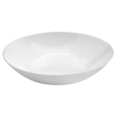 Prato Fundo Opalino Zélie 20cm Vidro Branco Lyor