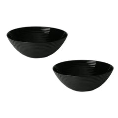 Bowl de Vidro Harena Black 16cm Lyor