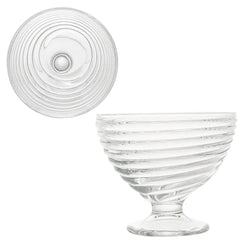 Taças Sobremesa Colmeia 10cm Vidro Lyor 200ml Lyor