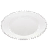 Sousplat Balls 32cm Transparente Plástico Redondo Lyor