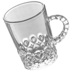 Caneca Café Gotas de Vidro 115 ml Lyor