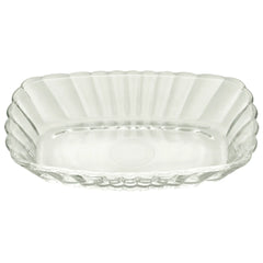 Travessa Waves 15cm Vidro Decorado Sobremesa Lyor