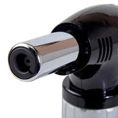 Maçarico Culinário Inox Preto E Branco Hercules