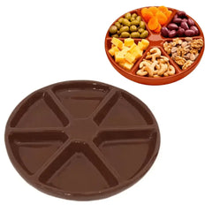 Petisqueira 6 Divisões Em Cerâmica Motta Petisco Porções Motta