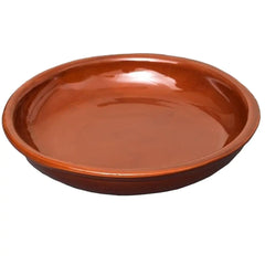 Prato Travessa Fundo Barro 22cm Feijoada Porção Buffet 800ml Motta